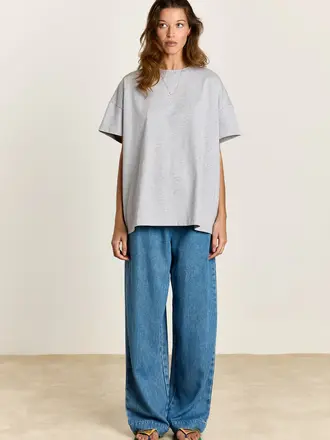 Studio Clique Clio Denim Pants - Vintage Blue