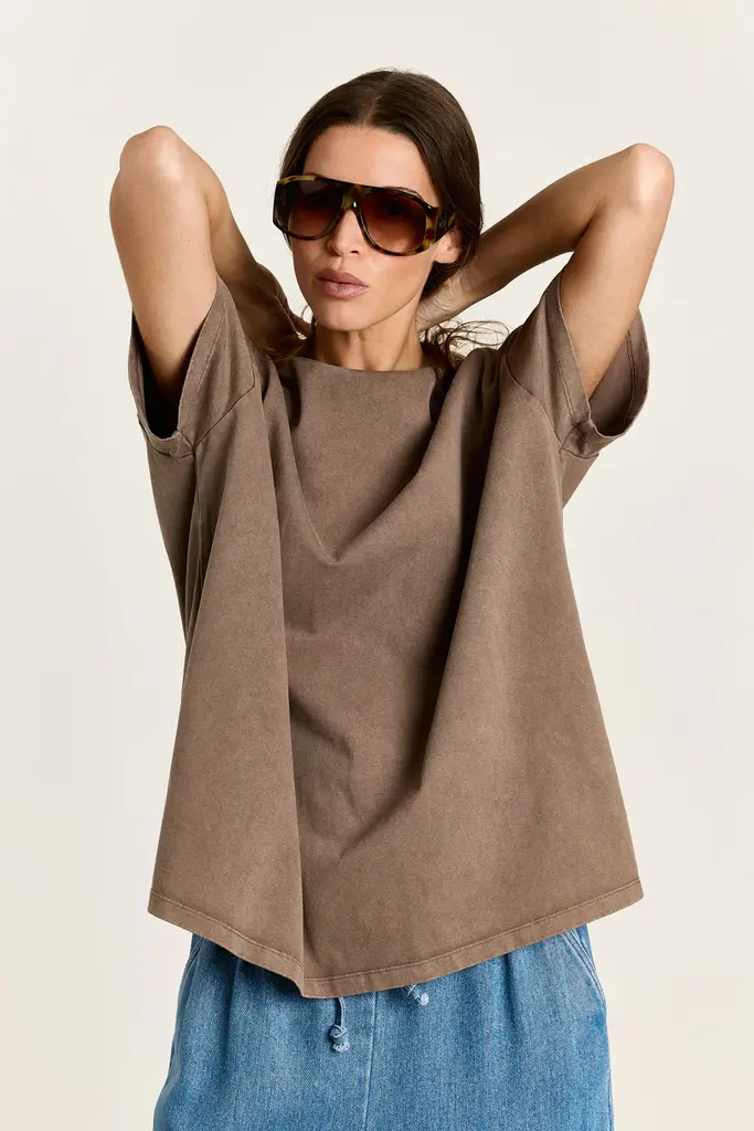 Studio Clique Zazou T-Shirt - Washed Brown