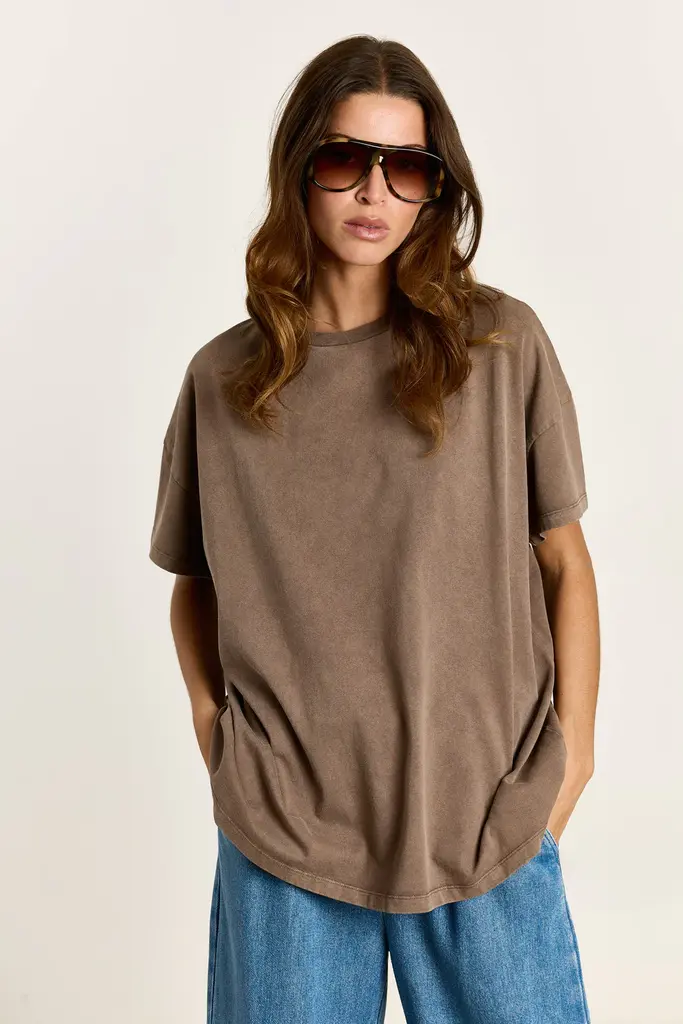 Studio Clique Zazou T-Shirt - Washed Brown
