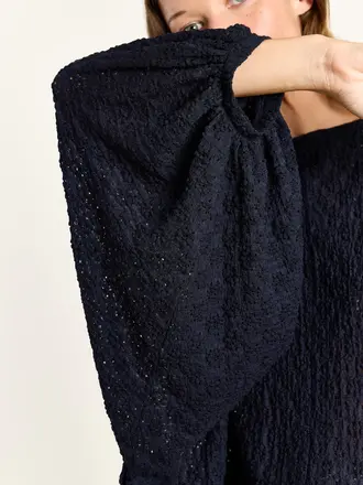 Studio Clique Rosetta Blouse - Navy
