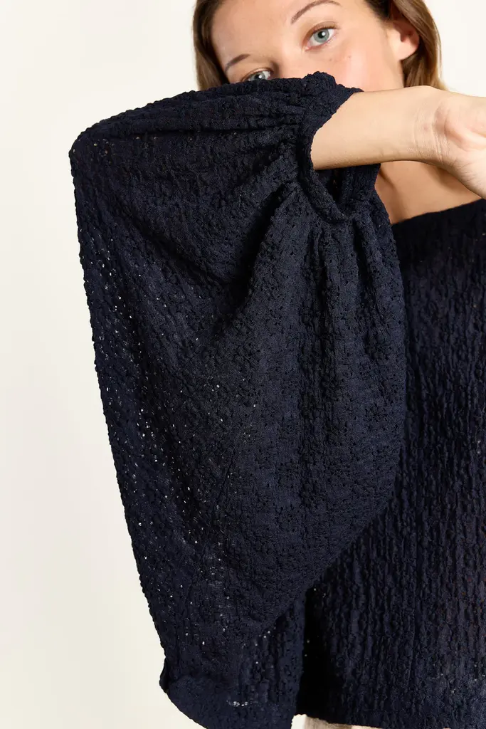 Studio Clique Rosetta Blouse - Navy