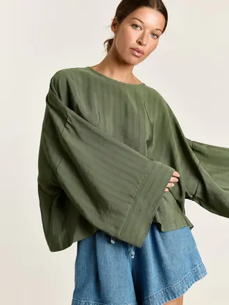 Studio Clique Carina Blouse - Pesto