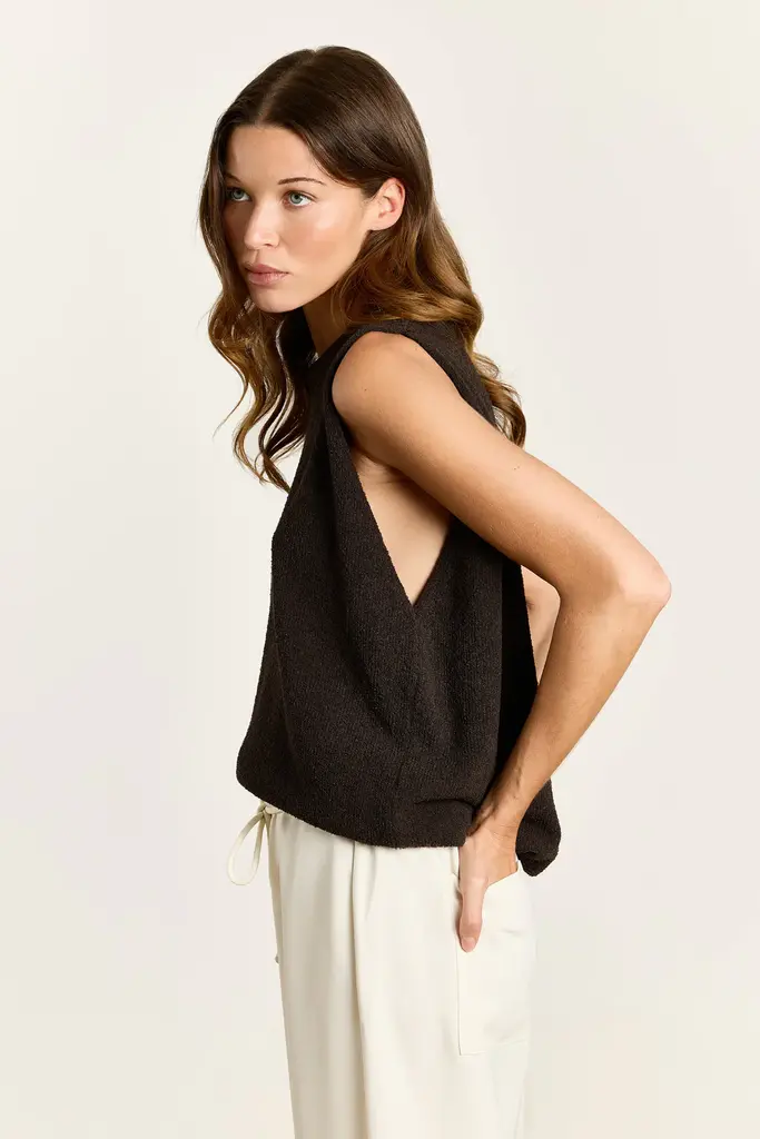 Studio Clique Adelina Top - Dark Chocolat