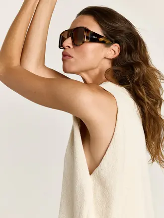Studio Clique Adelina Top - Cream Bouclé