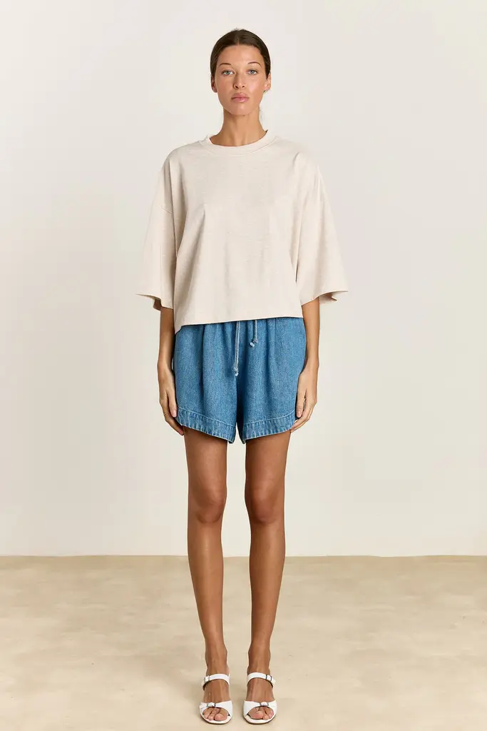 Studio Clique Amy T-Shirt - Natural Raw