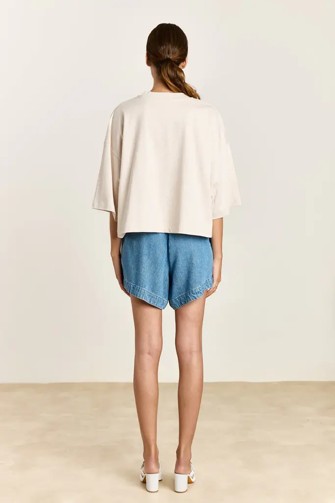 Studio Clique Amy T-Shirt - Natural Raw