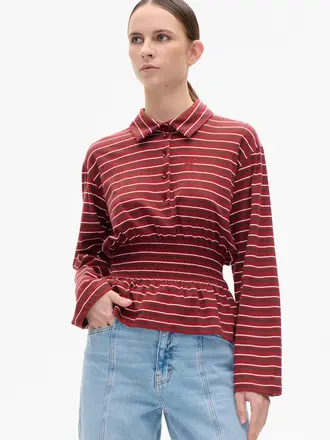 Baum und Pferdgarten Josefin Blouse - Syrah Red Stripe