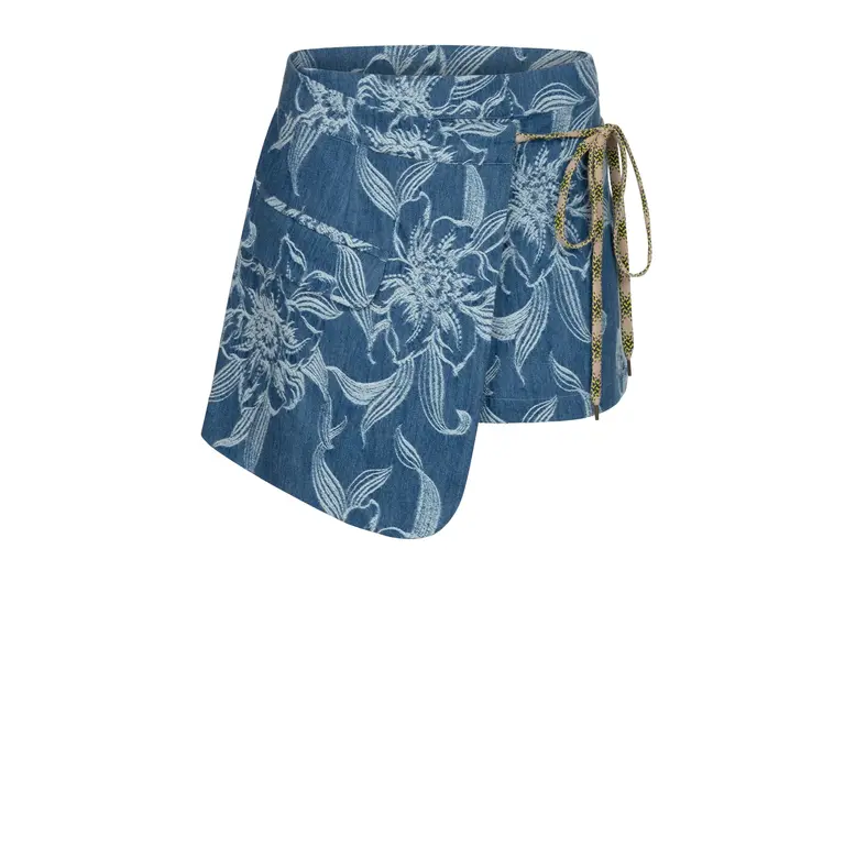 AVDW Borda Mini Skirt - Blue