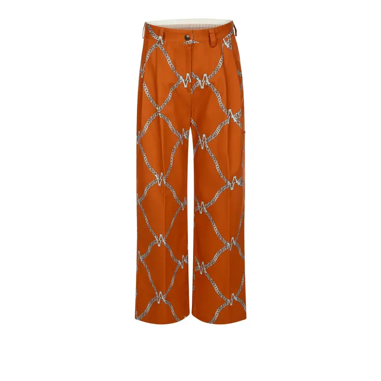 AVDW AV Chain Cotton Pants - Brick
