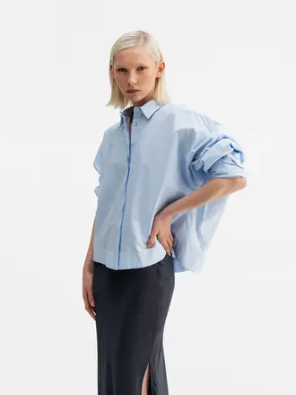 Ahlvar Gallery Gigi Oxford Shirt - Light Blue