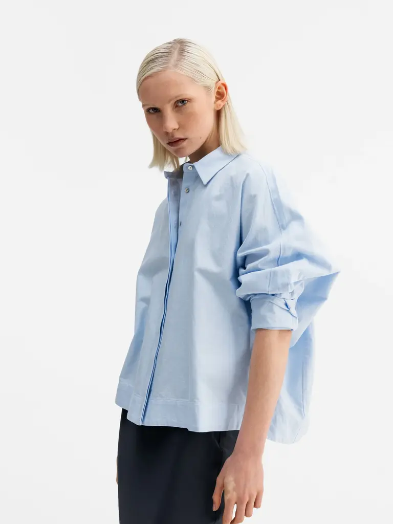 Ahlvar Gallery Gigi Oxford Shirt - Light Blue