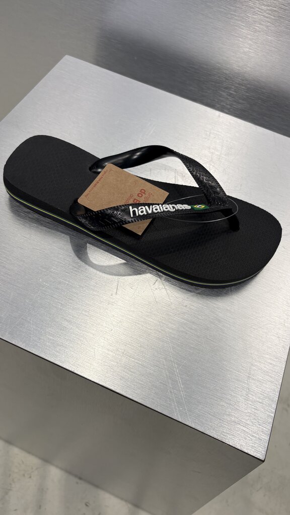 Havaianas Havaianas Brasil Logo - Black/Black
