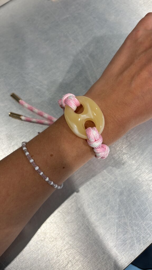 Pignose off white - Pink/ white