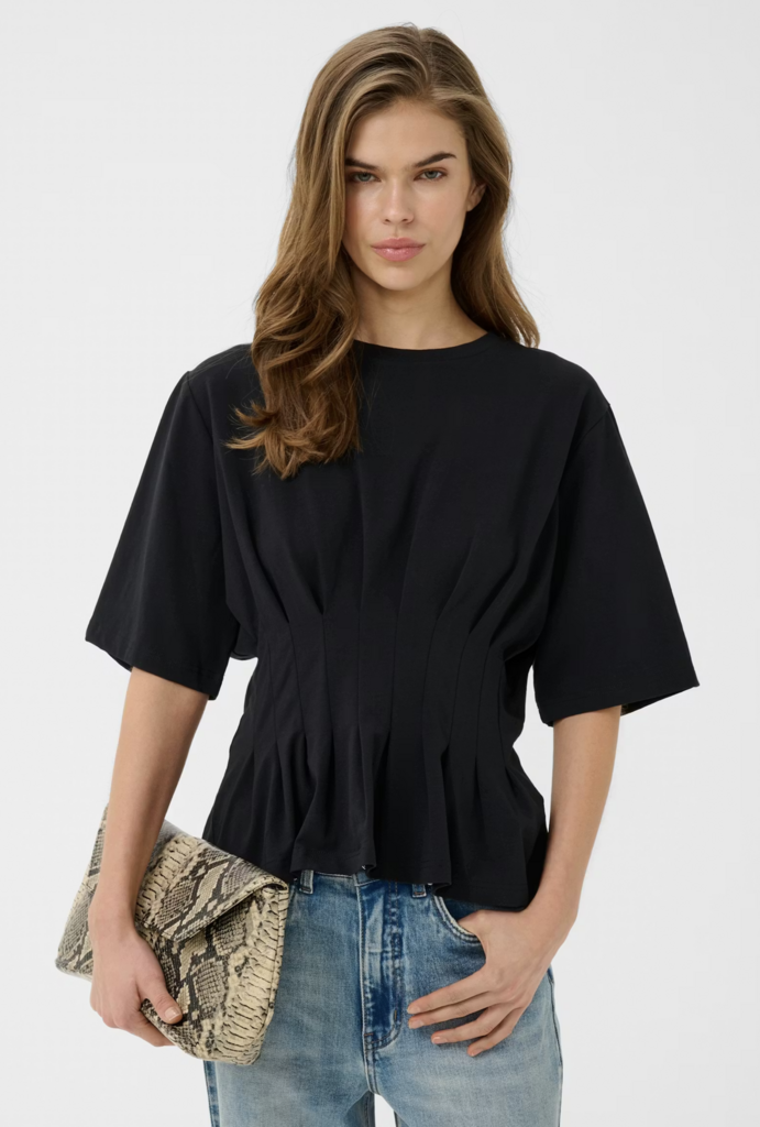 Gestuz Inez Tee - Black