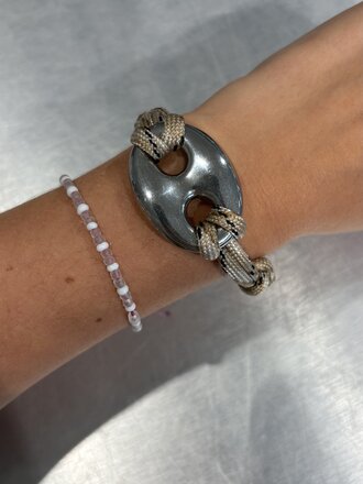 Silver Pignose - Beige/Black Cord