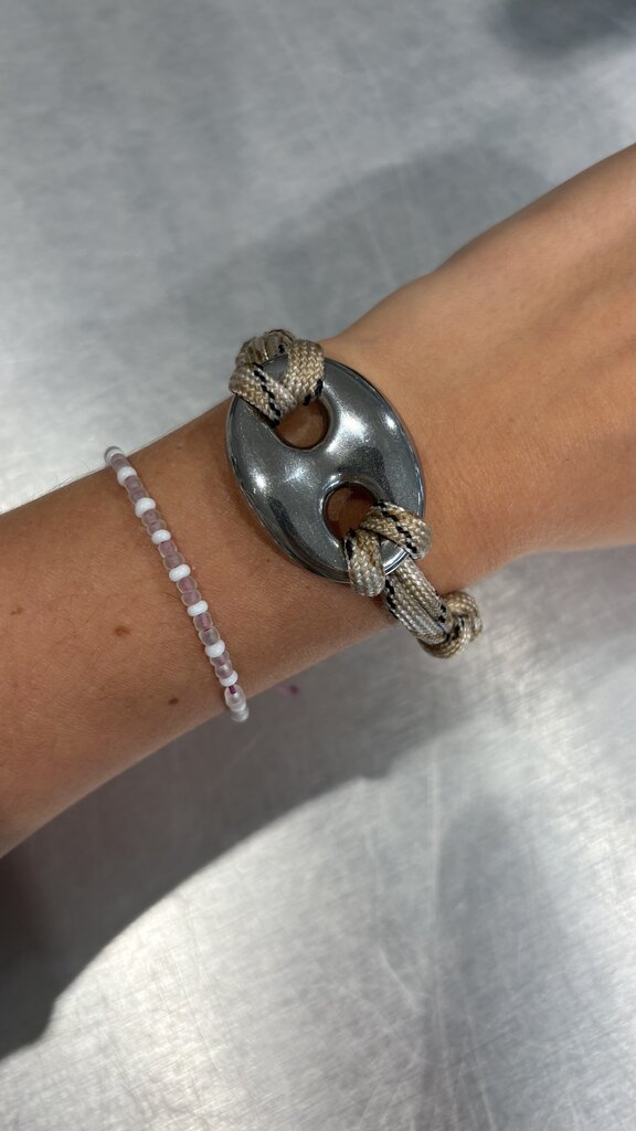 Silver Pignose - Beige/Black Cord