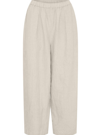 Anne-mi Billie Barrel Pants - Oatmeal