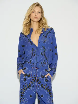 Bad Habits Shirt Nala - Navy