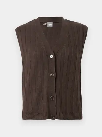 MaxMara MM Ranghi Knit - Marron Fonce