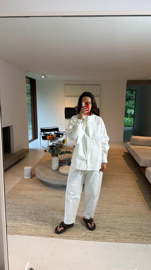 ONE and OTHER Tanya Jeans Shirt - Offwhite