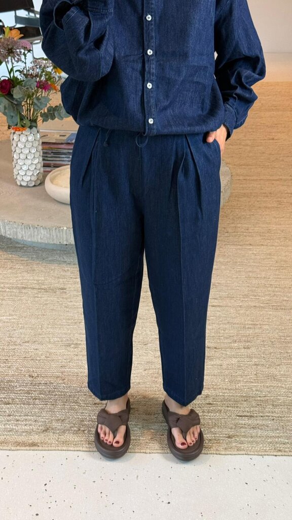 ONE and OTHER Olava Denim Pants - Dark Navy