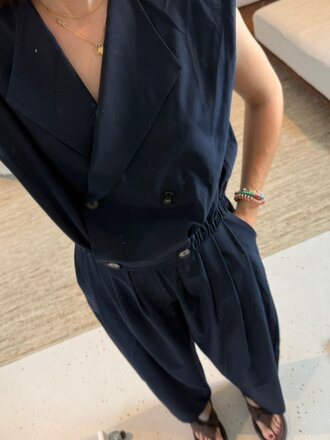 ONE and OTHER Felice Vest - Navy