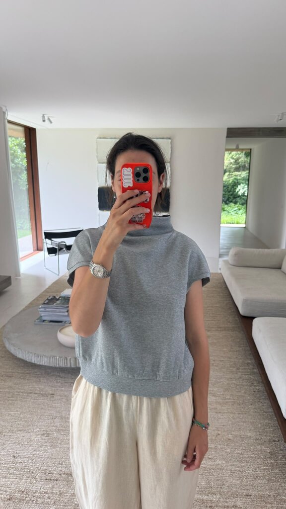The Garment Glam Tee - Gey Melange