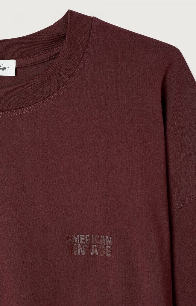 American Vintage Gixy T-shirt - Pourpre