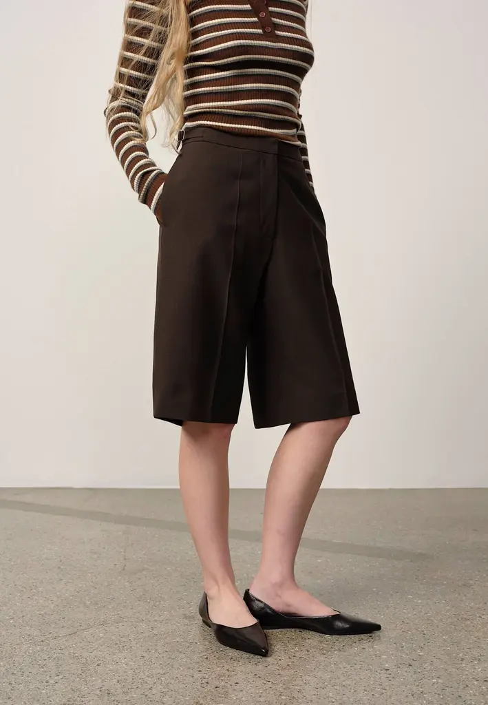Birgitte Herskind Joel Shorts - Coffee Brown