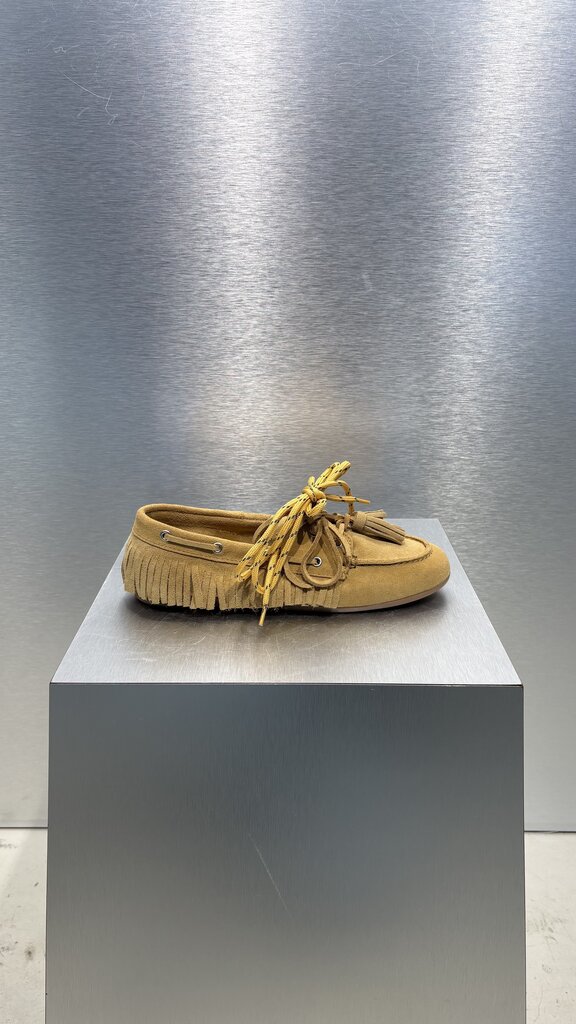 Posa Boat Loafer Native Tassel - Suede Pado