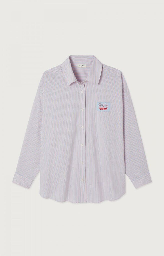 American Vintage Soabird Shirt - Rayures Douceur