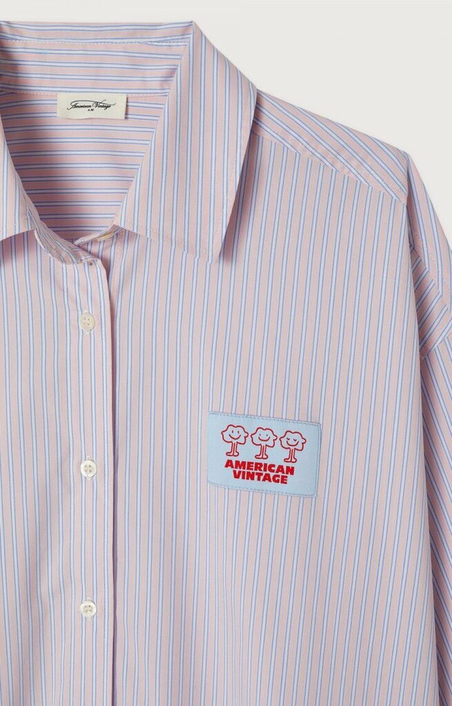 American Vintage Soabird Shirt - Rayures Douceur