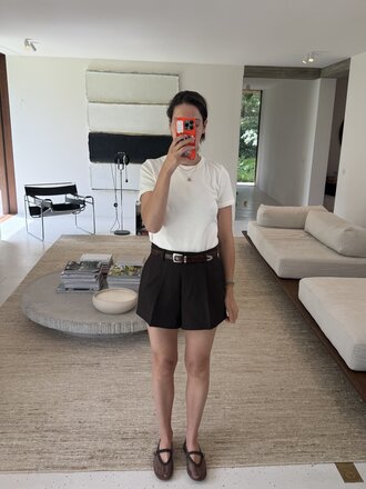 Birgitte Herskind Runi Shorts - Coffee Brown
