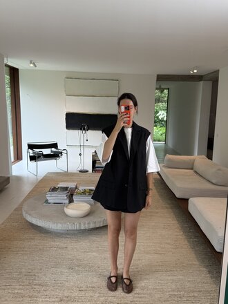 Birgitte Herskind Cohen Sleeveless Blazer - Iron
