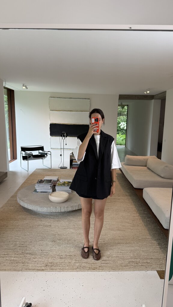 Birgitte Herskind Cohen Sleeveless Blazer - Iron