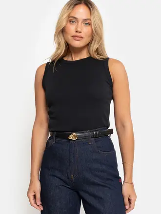 Âme Antwerp Mommy Top - Black