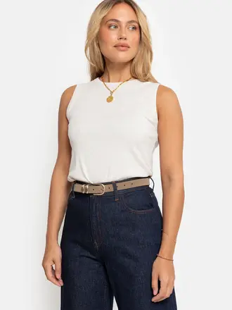 Âme Antwerp Mommy Top - Marled Beige