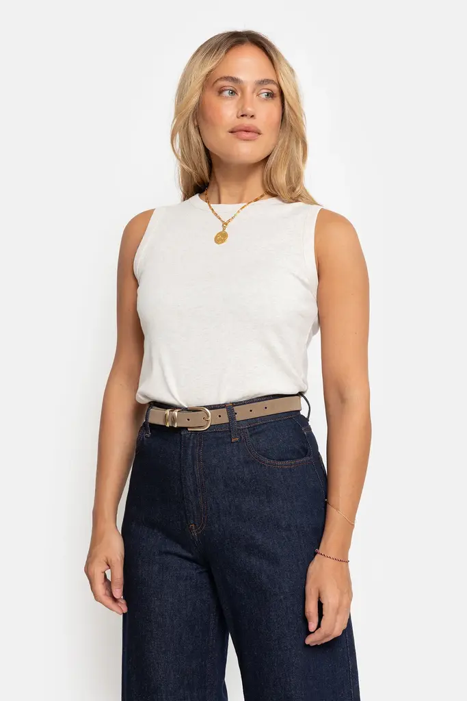 Âme Antwerp Mommy Top - Marled Beige