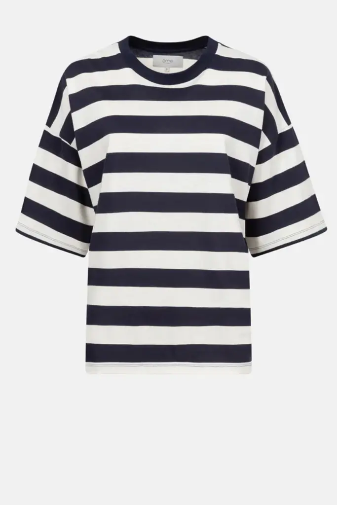 Âme Antwerp Ofyr T-shirt - Navy & White
