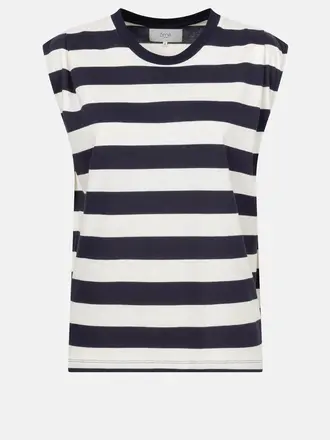 Âme Antwerp Oxo T-shirt - Navy & White