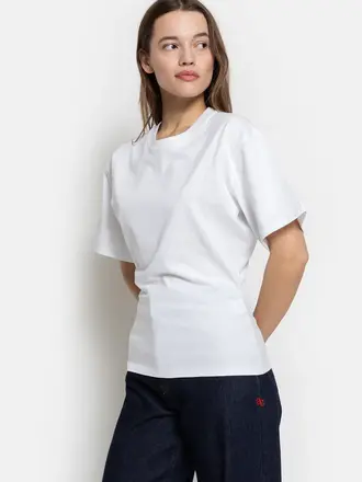 Âme Antwerp Olga Fitted T-shirt - White