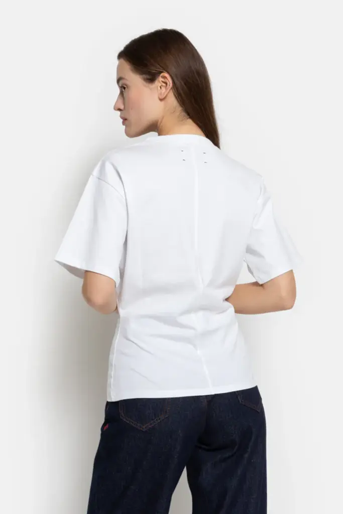 Âme Antwerp Olga Fitted T-shirt - White