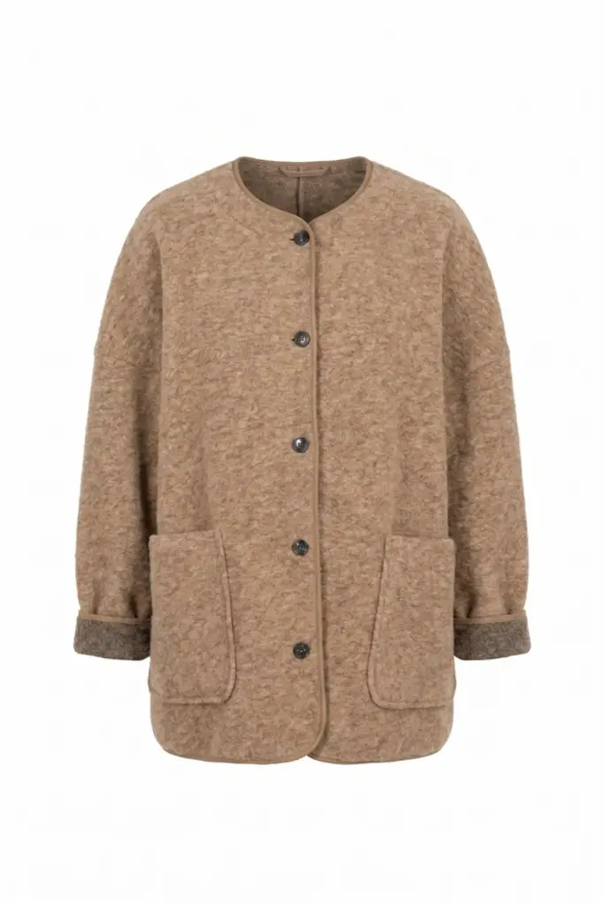 Âme Antwerp Hannah Wool Jacket - Camel