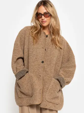 Âme Antwerp Hannah Wool Jacket - Camel