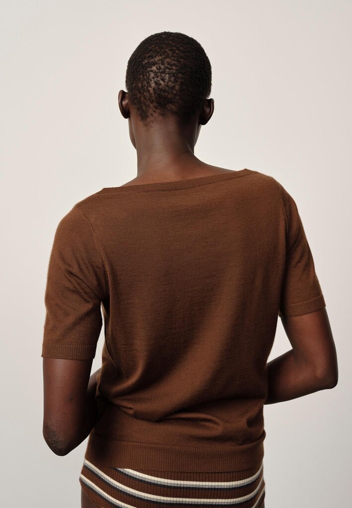 Birgitte Herskind Emanuelle Knit Top - Chocolate