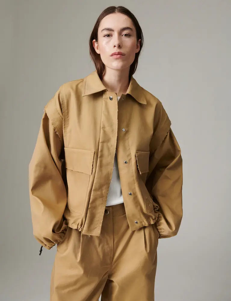 DAY Stevens Jacket - Ecru Olive