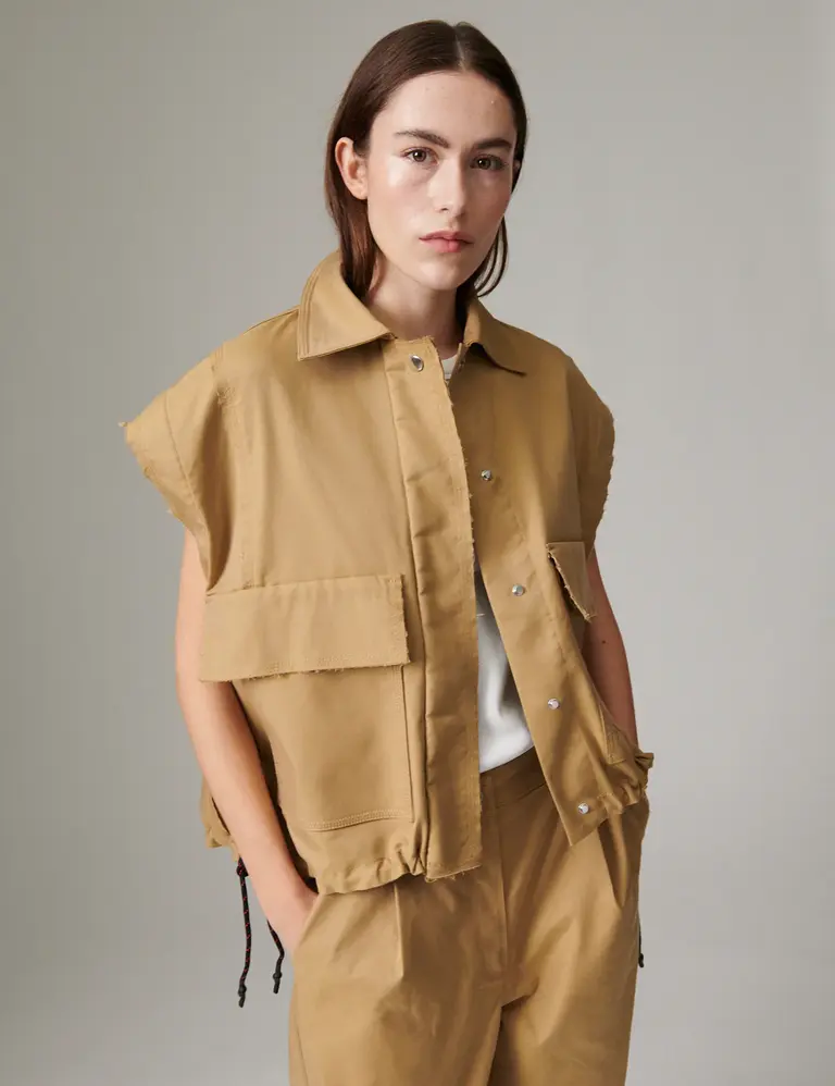 DAY Stevens Jacket - Ecru Olive
