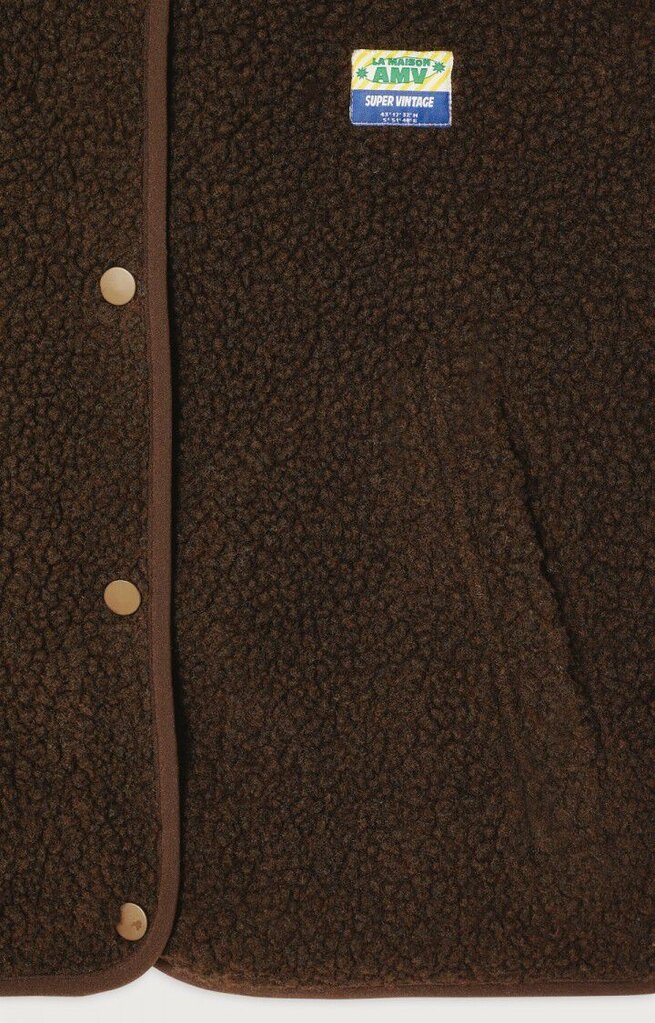 American Vintage Hok Vest - Marron Chine