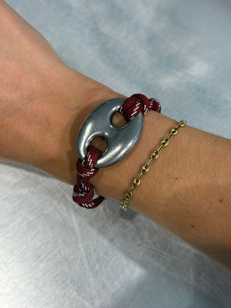 Silver pignose - Bordeaux cord