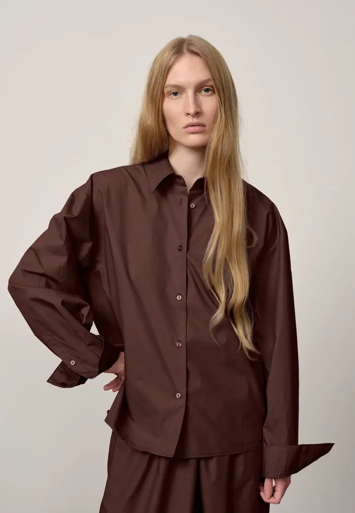 Birgitte Herskind Catina Shirt - Coffee Brown